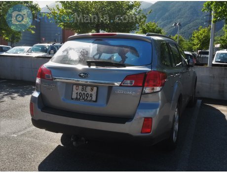 BE 19098, Subaru Outback (Bern) License plate of Switzerland
