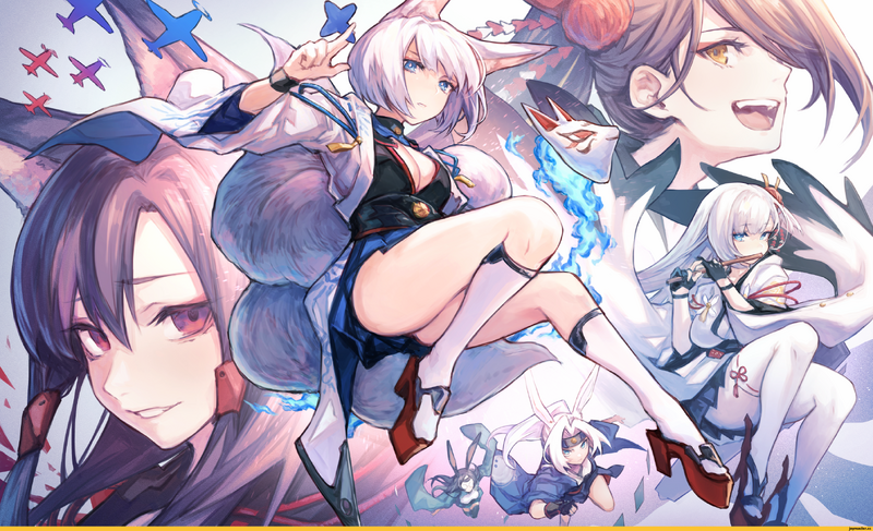 Anime-Animal-Ears-Azur-Lane-Akagi-(Azur-