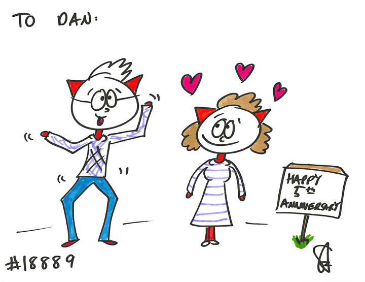 Cat #18889 | I Want To Draw a Cat For You!