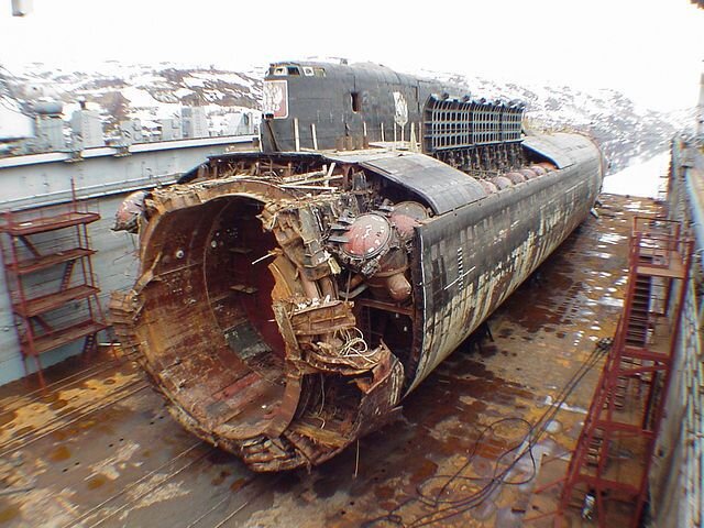Катастрофа на подводной лодке Курск