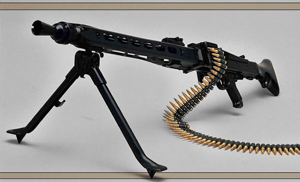 МГ-42 - Немецкий Пулемет, Техничексие Характеристики ТТХ MG 42, Калибр и  Устройство, Схема Чертежа Пилы Гитлера