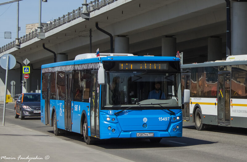Москва, ЛиАЗ-5292.22 (2-2-2) № 15497 — Фото — Автобусный транспорт