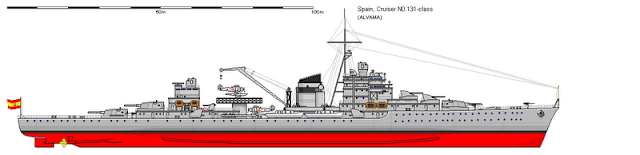 WARSHIPSRESEARCH: Spanish cruiser project 131 second half thirties 20th  century