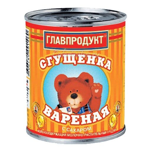 Сгущенка Главпродукт вареная с сахаром - калорийность, полезные свойства,  польза и вред, описание - Calorizator.ru