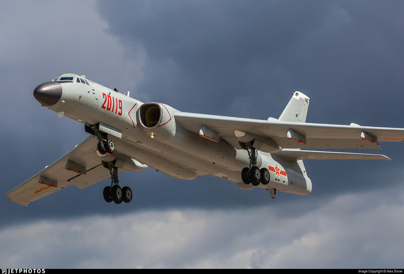 20119 | Xian H-6K | China - Air Force | Alex Snow | JetPhotos