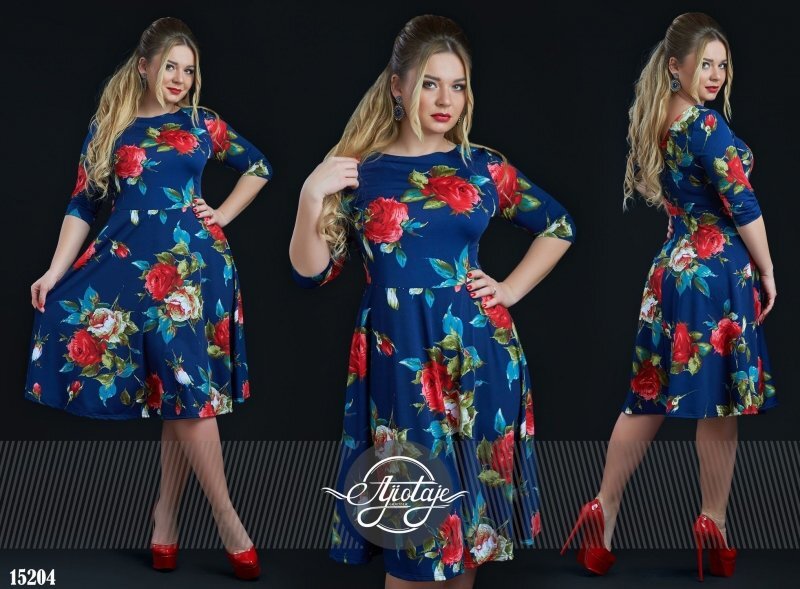 Сукня - 15204 (червоні квіти), ціна 673 грн., купити на UB.UA - Товари -  UB.UA
