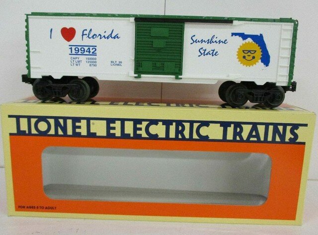 Lionel I Love Florida O Scale Boxcar 19942 for sale online | eBay