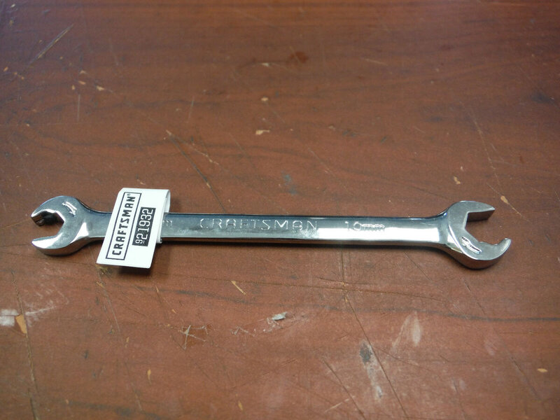 New Craftsman 21932 8mm x 10mm Double Open End Ratcheting Wrench | eBay