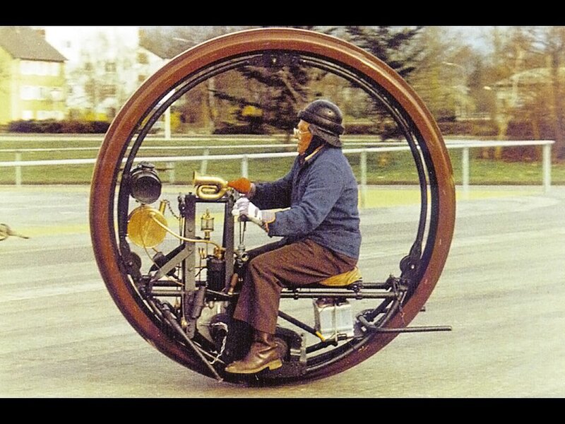 1910 Edison-Puton Monowheel - Motion - 1024x768 - Wallpaper | Car ...