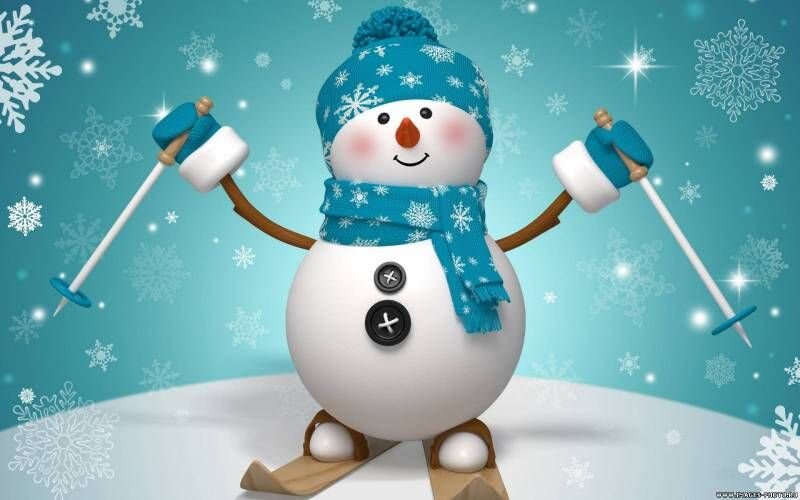 Обои на рабочий стол широкоформатные новогодние - Обои для рабочего стола |  Рождественский снеговик, Новогодние открытки, Открытки