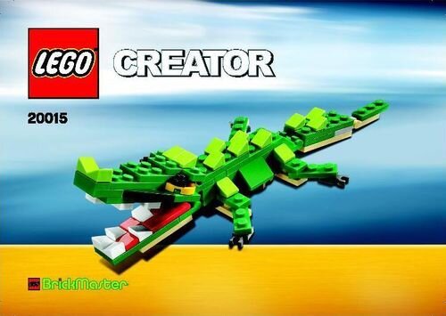 20015 Alligator | Lego, Lego creator, Lego creator sets