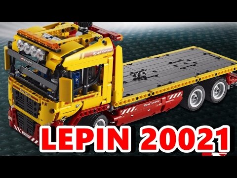 Lepin 20021 Flatbed Truck - YouTube