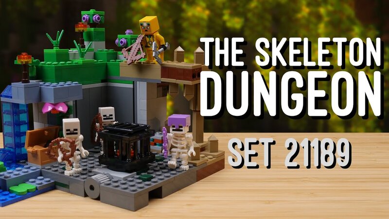 LEGO Minecraft 21189: The Skeleton Dungeon! - YouTube