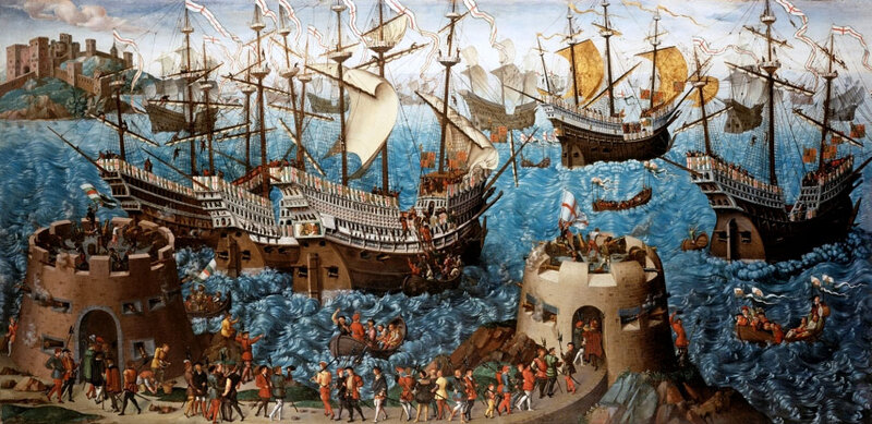 Basire_Embarkation_of_Henry_VIII