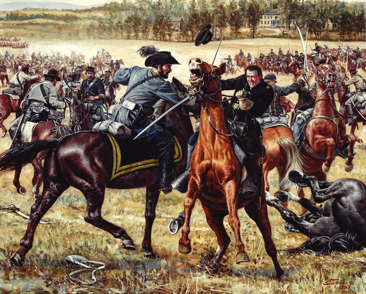 Duel on Yew Ridge, Brandy Station 1863