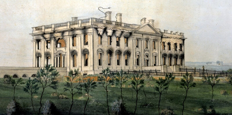 The_President's_House_by_George_Munger,_1814-1815_-_Crop