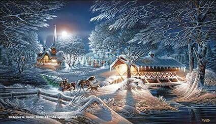 Amazon.com: Wild Wings Evening Frost by Terry Redlin Canvas Art Print:  Posters & Prints