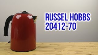 Russell Hobbs Colours Plus Flame Red 20412-70 купить в интернет-магазине:  цены на электрочайник Colours Plus Flame Red 20412-70 - отзывы и обзоры,  фото и характеристики. Сравнить предложения в Украине: Киев, Харьков,  Одесса,