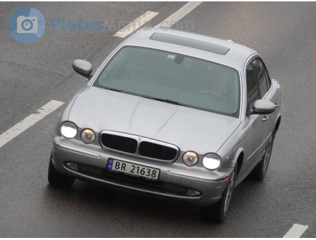 BR 21638, Jaguar XJ (Billingstad (Asker and Bærum)) License plate of Norway