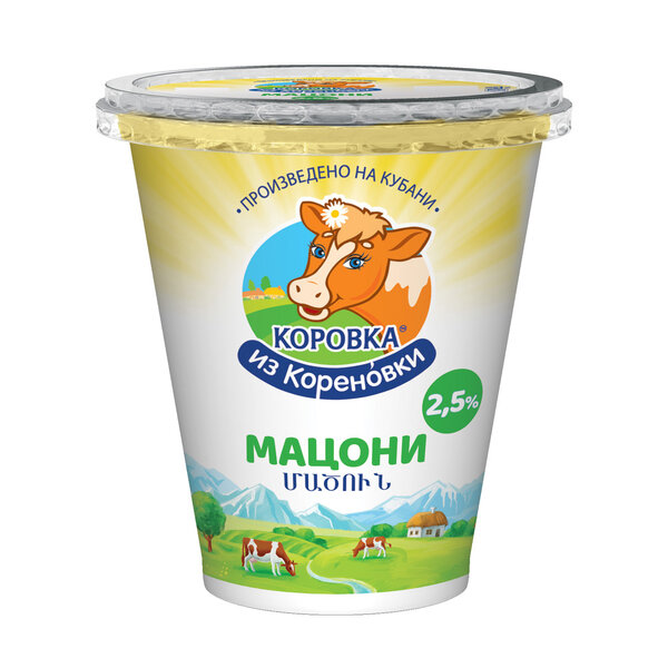 Мацони 2,5% - Коровка из Кореновки