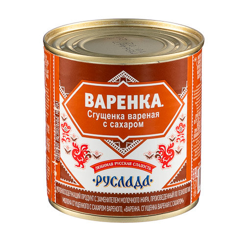 Варенка. Сгущенка вареная с сахаром 4%, 370 г - ЗАО «Кореновский  молочно-консервный комбинат»