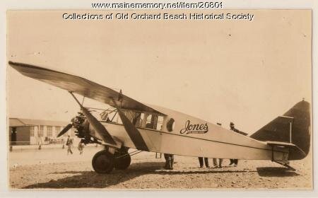 Item 20804 - Bellanca, Old Orchard Beach, 1930 - Vintage Maine Images