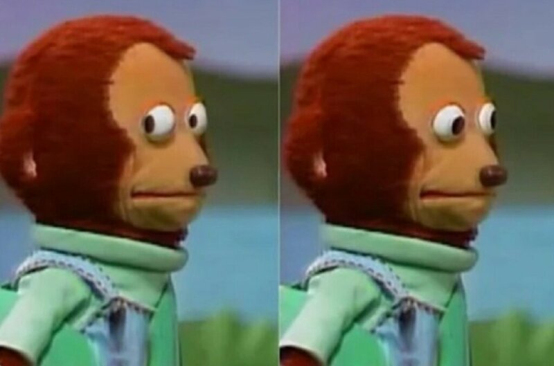 Monkey Puppet - мем с игрушечной обезьяной-марионеткой