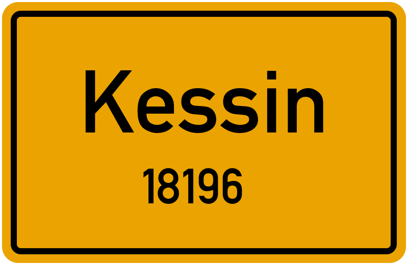 18196 Kessin Straßenverzeichnis: Alle Straßen in 18196