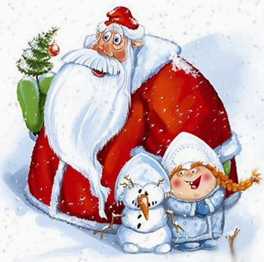 Добавлю в друзья...Деда Мороза ...желаний много накопилось