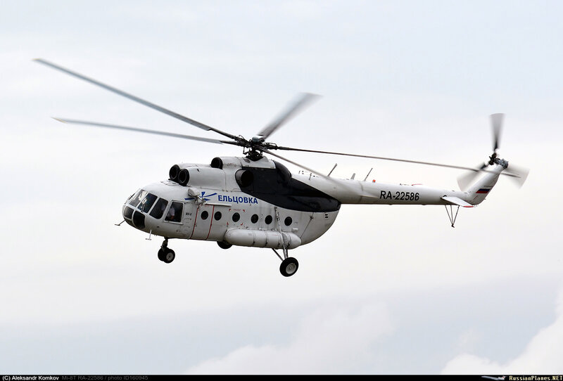 Фотография вертолёта · Миль · Ми-8Т · RA-22586 (зав.н. 7877) · Ельцовка ✈  russianplanes.net ✈ наша авиация