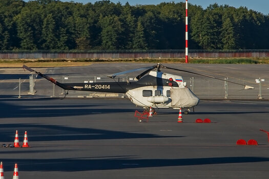 Карточка вертолёта: Миль · Ми-2 · RA-20414 (зав.н. 529912086) ✈  russianplanes.net ✈ наша авиация