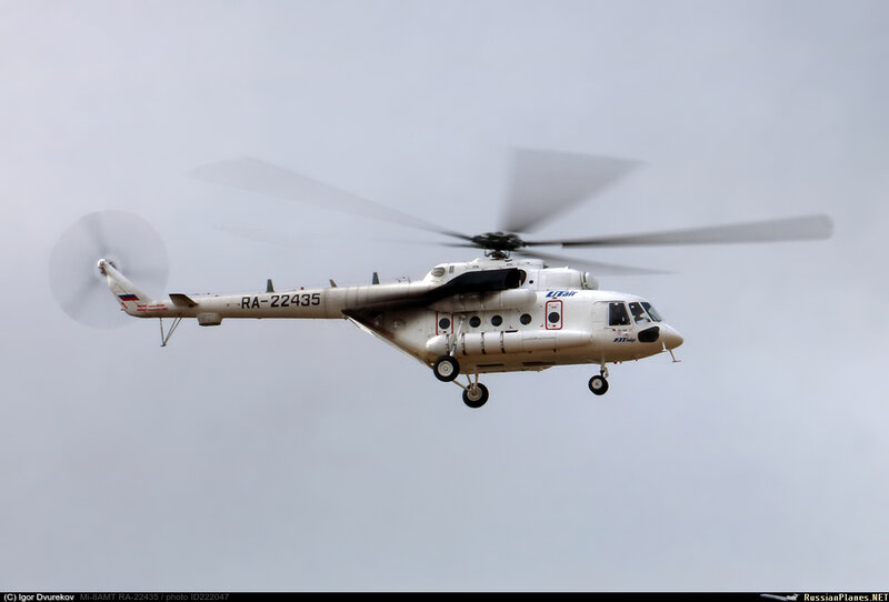 Фотография вертолёта · Миль · Ми-8АМТ · RA-22435 (зав.н. 171C00643083808U)  · UTair (ТюменьАвиаТранс - ТАТ) ✈ russianplanes.net ✈ наша авиация