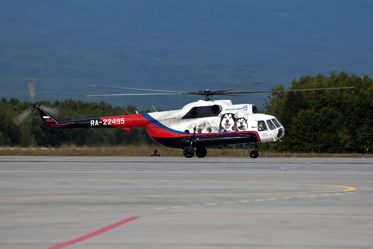 Карточка вертолёта: Миль · Ми-8Т · RA-22495 (зав.н. 98730637) ✈  russianplanes.net ✈ наша авиация