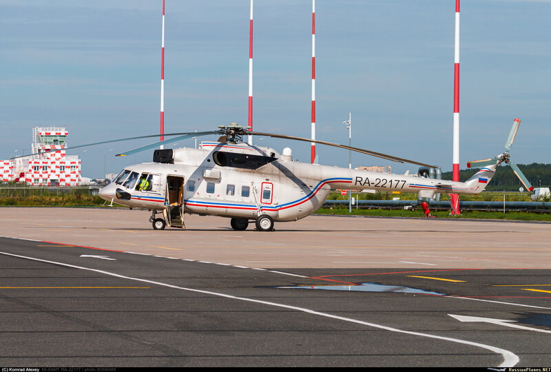 Фотография вертолёта · Миль · Ми-8АМТ · RA-22177 (зав.н. 8AMT00643207960U)  · Арт Авиа ✈ russianplanes.net ✈ наша авиация