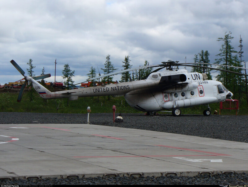 Фотография вертолёта · Миль · Ми-8АМТ · RA-22482 (зав.н. 8AMT00643084006U)  · UTair (ТюменьАвиаТранс - ТАТ) ✈ russianplanes.net ✈ наша авиация