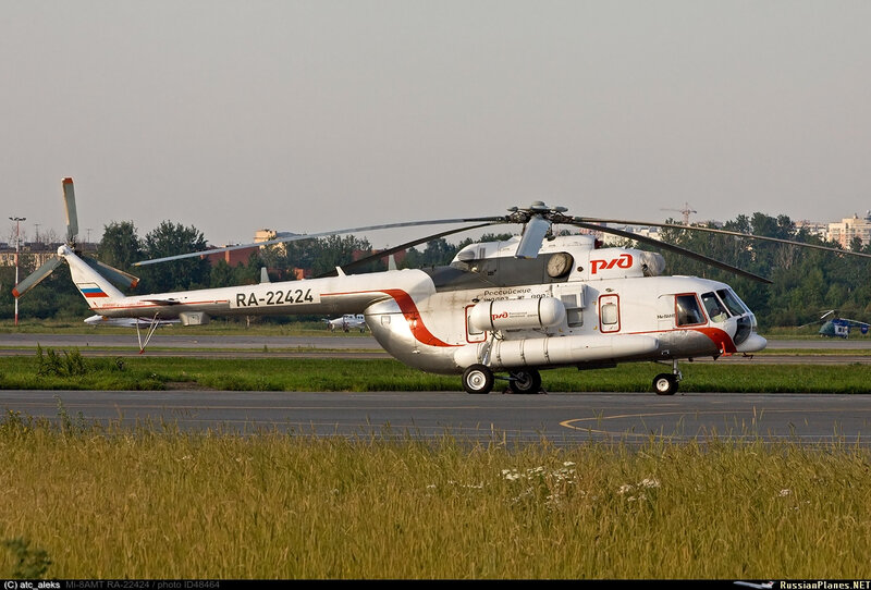 Фотография вертолёта · Миль · Ми-8АМТ · RA-22424 (зав.н. 8AMT00643073104U)  · Вертикаль-Т ✈ russianplanes.net ✈ наша авиация