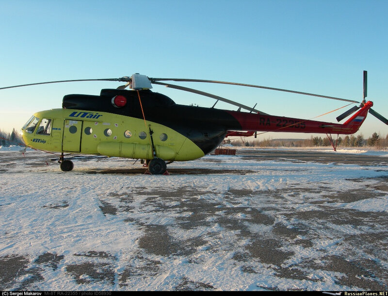 Фотография вертолёта · Миль · Ми-8Т · RA-22355 (зав.н. 7216) · UTair  (ТюменьАвиаТранс - ТАТ) ✈ russianplanes.net ✈ наша авиация
