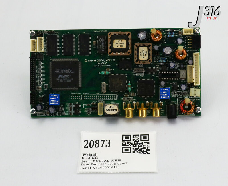 20873 DIGITAL VIEW PCB ASSY, 0163200-05, 4163200-50 AV-0800 -… – J316Gallery