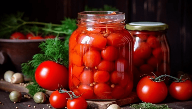 Tomatoes in their own juice | Ukrainian recipes