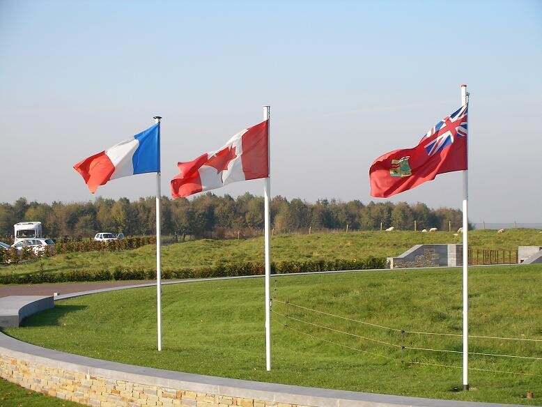 Vimy_Memorial_flags.JPG