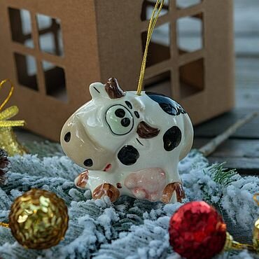 Set of Christmas decorations "Magic balls" in a smart box – купить на  Ярмарке Мастеров – DTEJ5COM | Елочные игрушки, Moscow