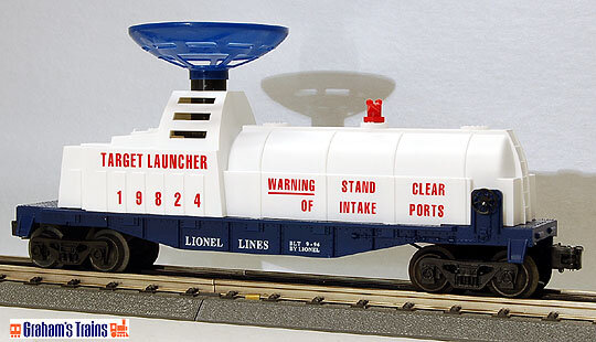 Lionel 6-19824 US Army Target Launcher Car