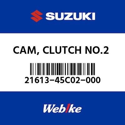 SUZUKI OEM Motorcycle parts : Cam， ClutchNO.2 21613-45C02-000 [21613 -45C02-000]