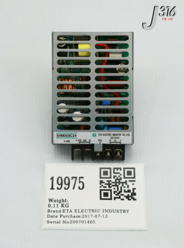 19975 ETA ELECTRIC INDUSTRY ISOLATED DC CONVERTER 24V POWER SUPPLY  SVM05SC24 | eBay