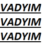 VADYIM